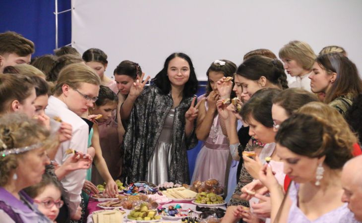 Bal de la jeunesse orthodoxe à Gomel