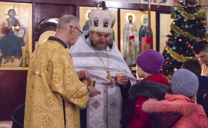 La veille de Noël à Gomel.  Voyons comment c'était