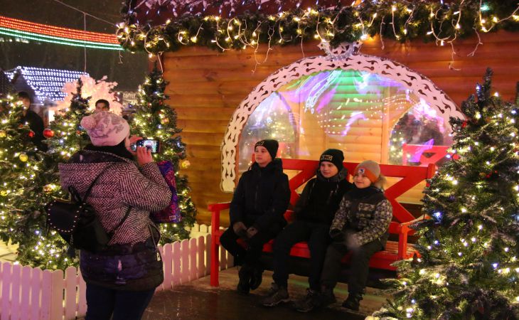 La veille de Noël à Gomel.  Voyons comment c'était