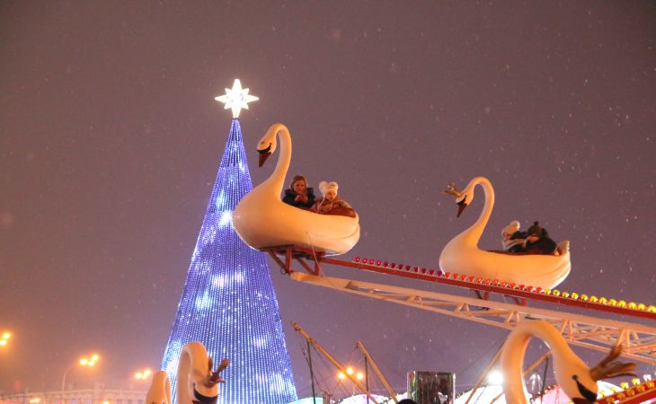 La veille de Noël à Gomel.  Voyons comment c'était