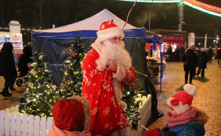 La veille de Noël à Gomel.  Voyons comment c'était