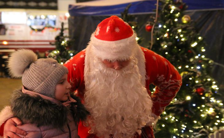 La veille de Noël à Gomel.  Voyons comment c'était