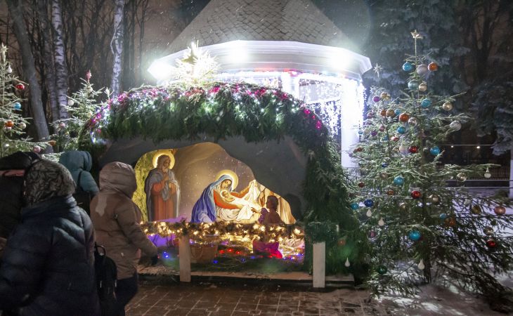 La veille de Noël à Gomel.  Voyons comment c'était