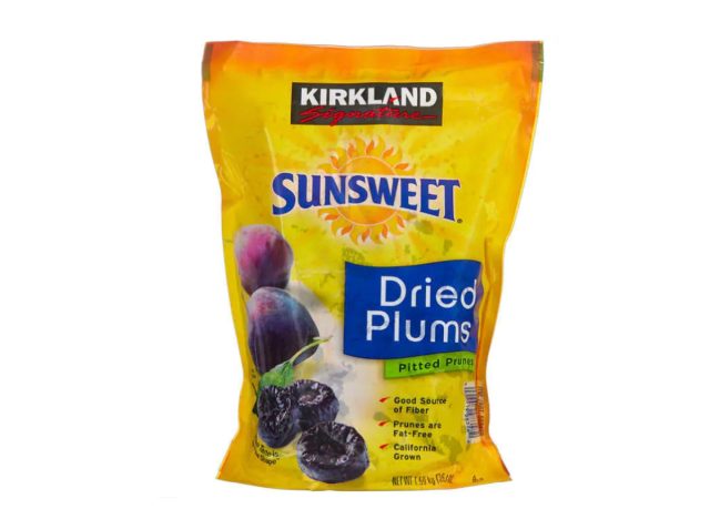 prunes séchées