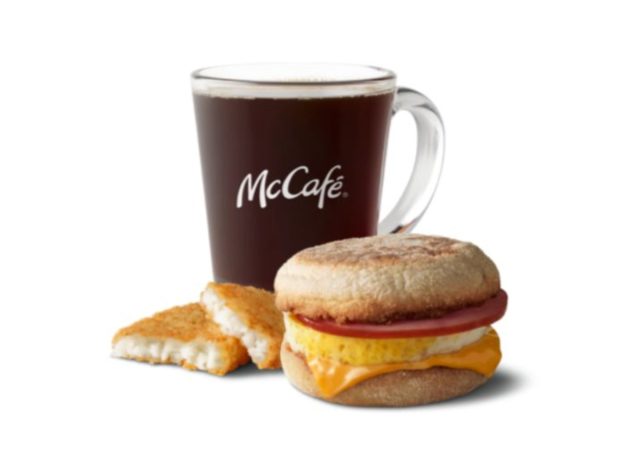 repas McMuffin aux œufs