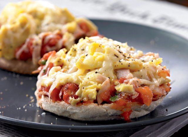 Pizzas santé pour le petit-déjeuner