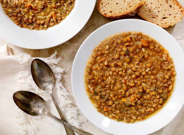 soupe aux lentilles