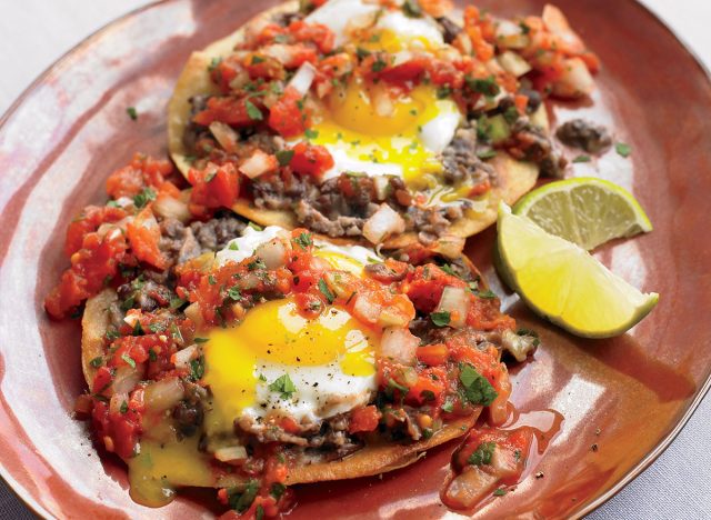 Huevos rancheros faibles en calories