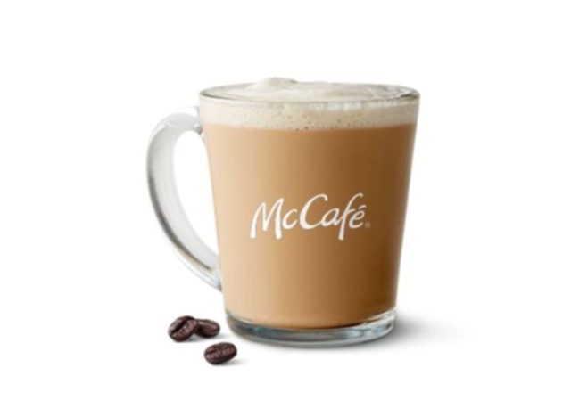 Café au lait McDonald's