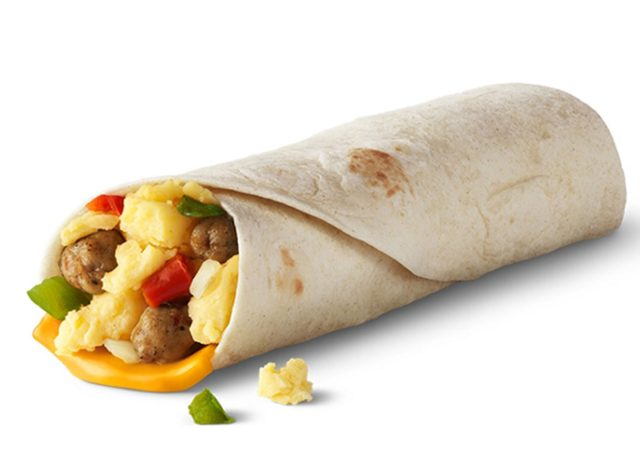 Burrito aux saucisses McDonald's