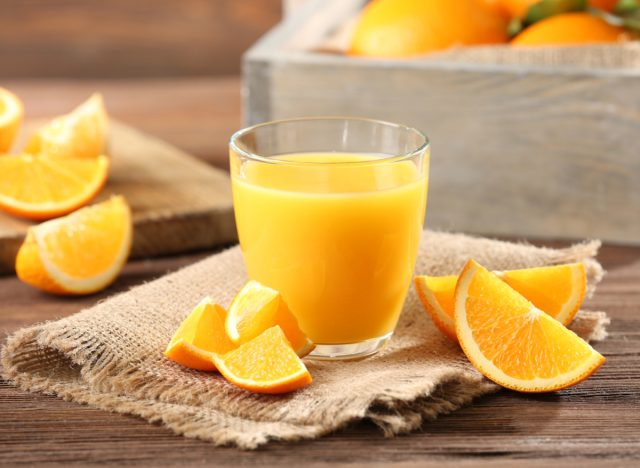 du jus d'orange